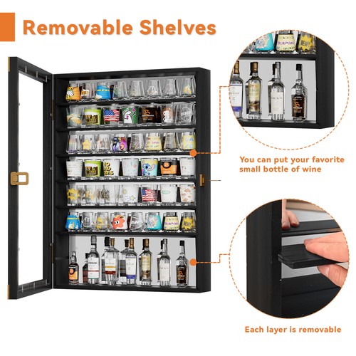 Shot glass display - display, case